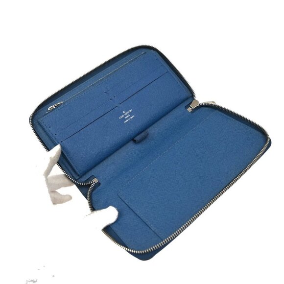 LOUIS VUITTON LV Zippy Organizer Long Wallet Epi Leather Blue SHW M60619 35KB376 - Picture 14 of 14